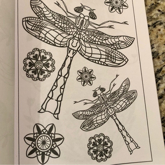 Two NEW adult animal coloring books - by Millie Marietta and Dan Morris - Picture 10 of 15